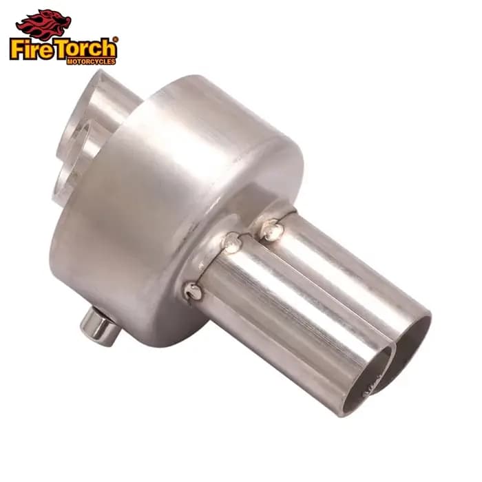 Pour moto 54.5mm tuyau de silencieux d'échappement universel DB tueur silencieux amovible réduire le