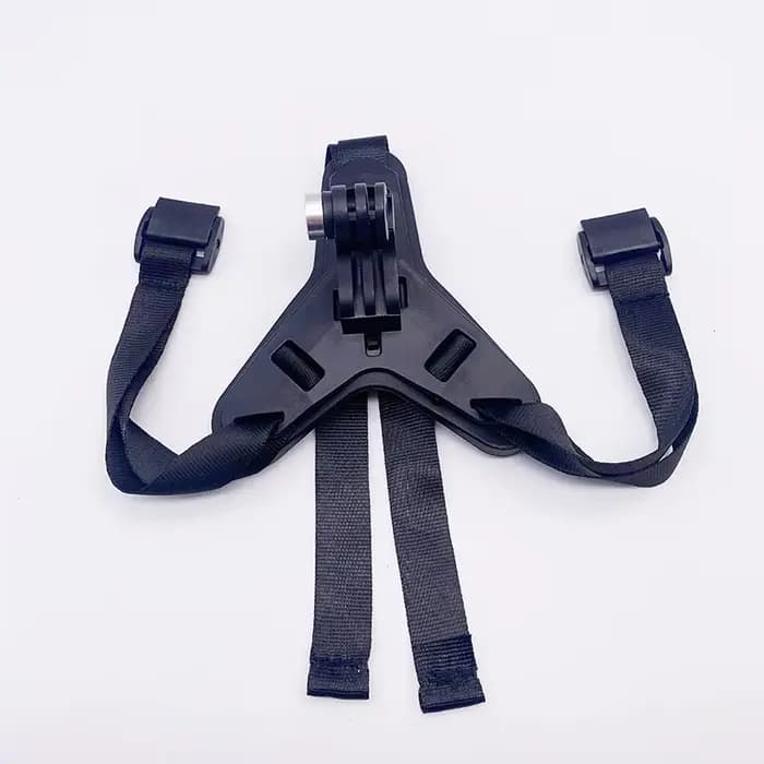 Support de fixation mentonnière pour casque de moto compatible GoPro 13 12 11 10 9 Insta360 X5 DJI O
