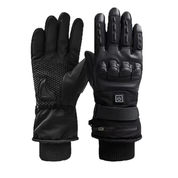 Gants électriques chauffants pour écran tactile pour hommes, hiver en plein air, moto, équitation, i