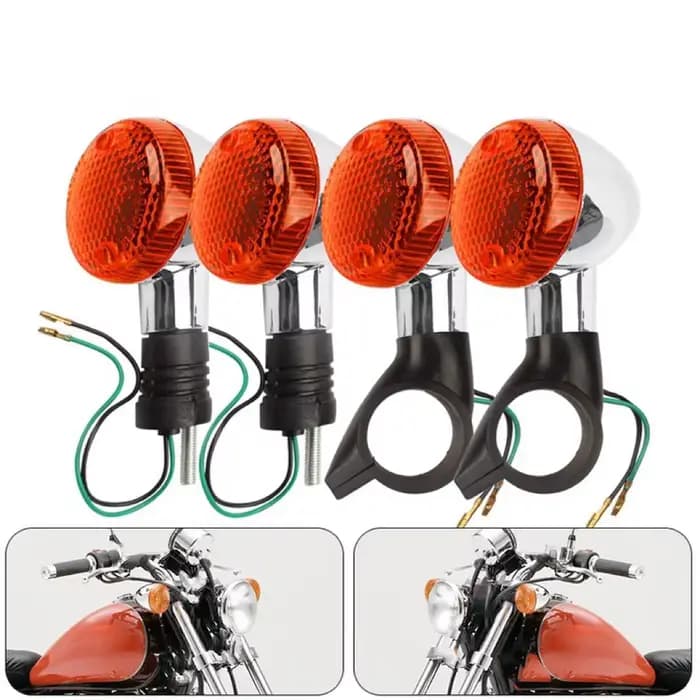 Clignotants avant et arrière de moto, feux de signalisation pour Honda Magna 250 750 Steed 400 600 s