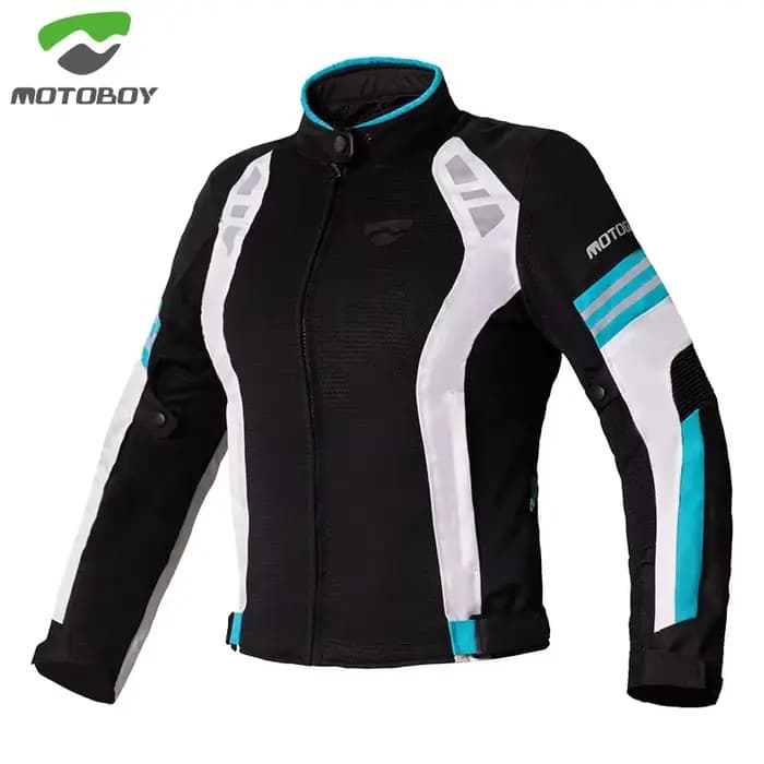 MOTOBOY veste de moto femmes été maille respirant moto course veste Anti-chute motard équitation vêt