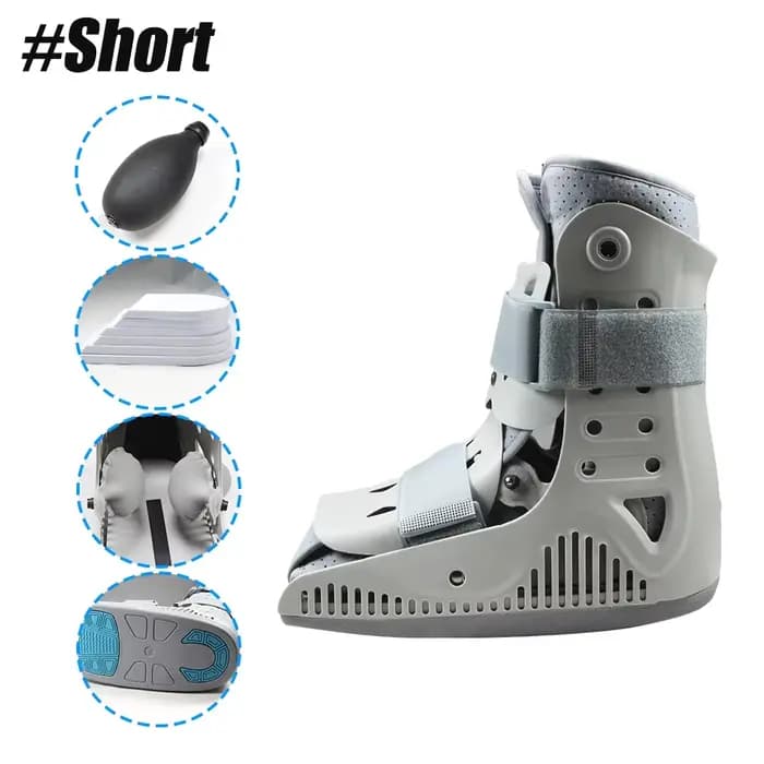 Botte de marche gonflable, Botte orthopédique Air Cam Walker pour fracture, Botte Air Walker pour en