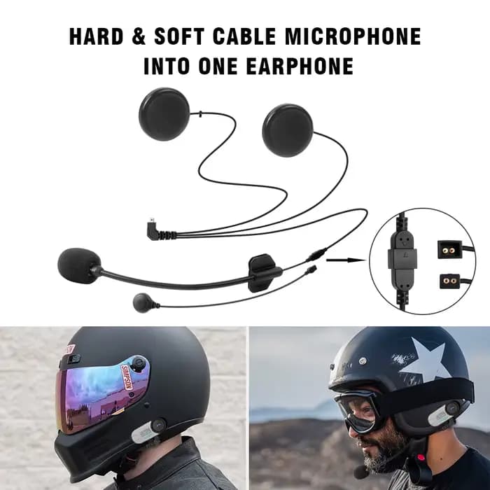 Freedconn – écouteurs d'interphone pour moto, pour T-COM VB T-COM SC, casque Bluetooth, accessoires