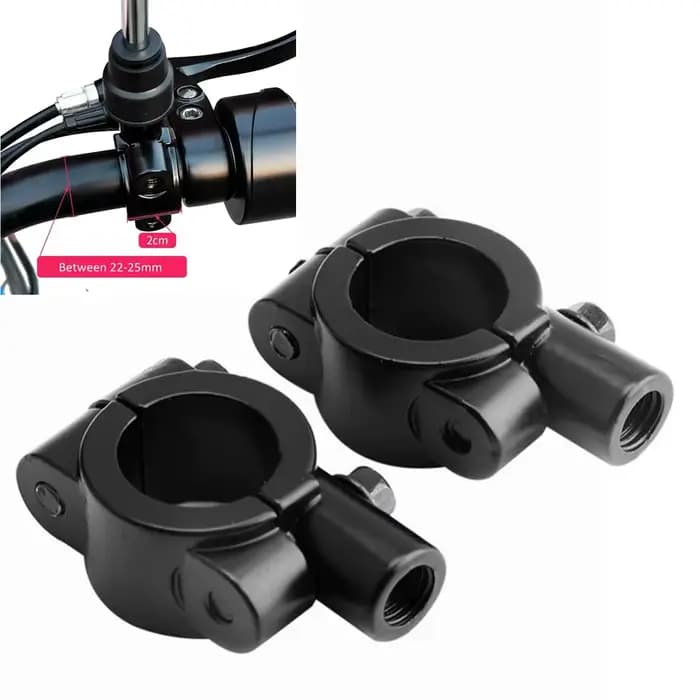 Adaptateur universel pour guidon de moto, support de montage, pince de réglage rapide, guidon de vél