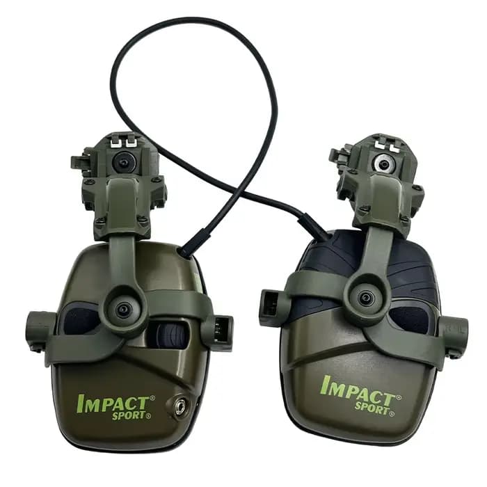 Cache-oreilles actifs montés sur casque pour le tir, protection auditive électronique, protection de