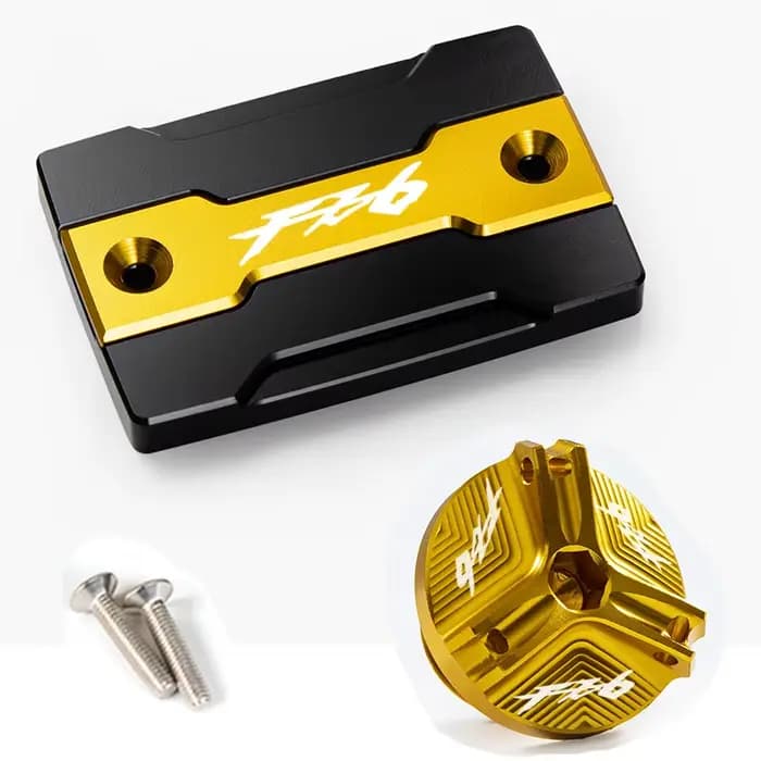 Bouchon de réservoir de liquide de frein avant et bouchon de remplissage de moteur, accessoires de P