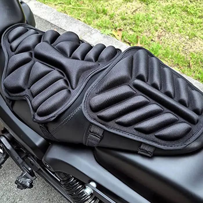 Coussin de siège de moto 3D universel absorbant les chocs, coussin de gel confortable, respirant, ho