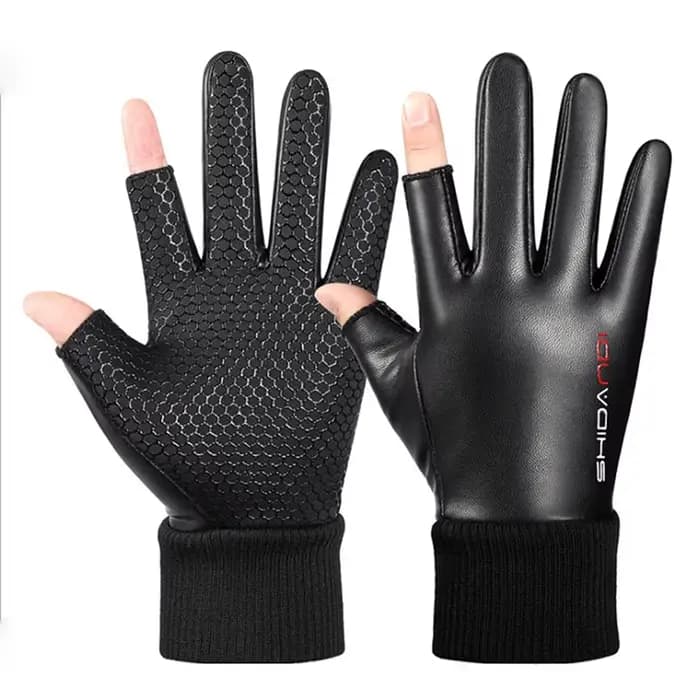 Gants d'hiver imperméables pour moto, 2 doigts, coupe-vent, pour femmes et hommes, Protection chaude