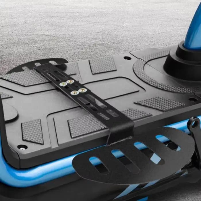 1 pièce Repose-pieds avant réglable et robuste, antidérapant, pour moto, scooter et vélo électrique,