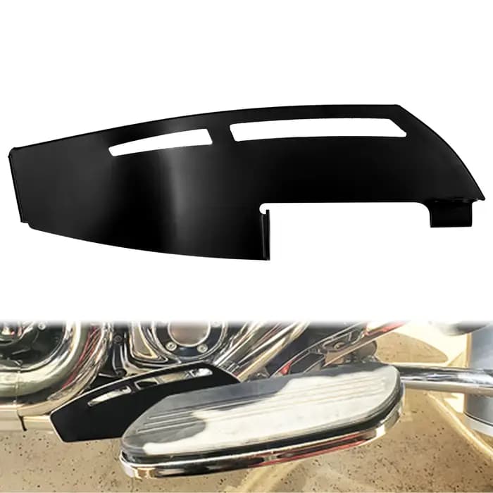 Protection de talon pour conducteur de moto, pour Harley Softail FL FLD Touring Road King Street Ele