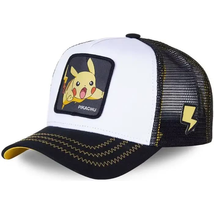 Casquette de Baseball brodée Pokemon de haute qualité, Pikachu Gengar ronflex Psycanard, chapeau en