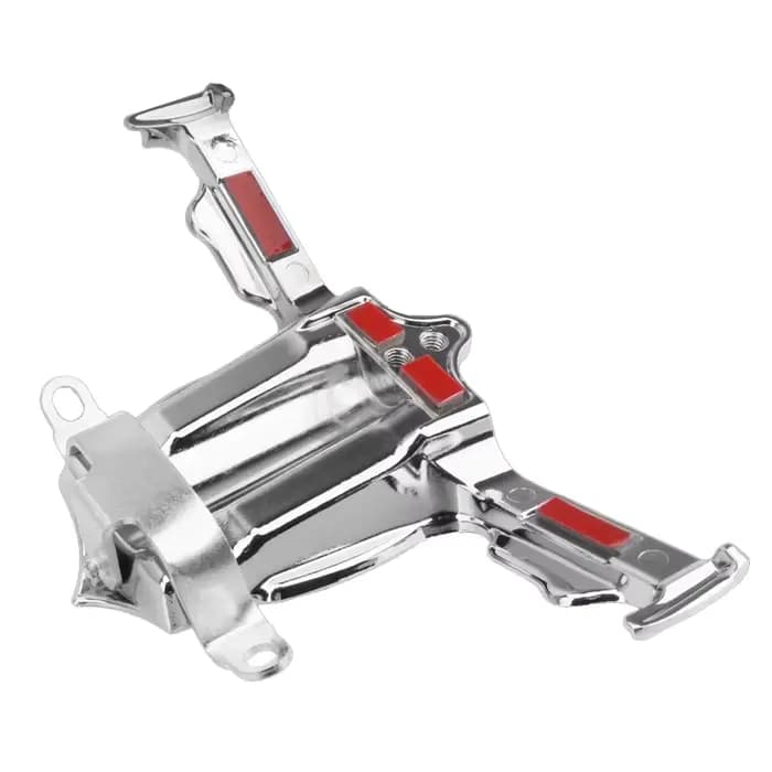 1 ensemble de bloc de levage de tappet de moto chromé, couvercle d'accent pour Harley Twin Cam Touri