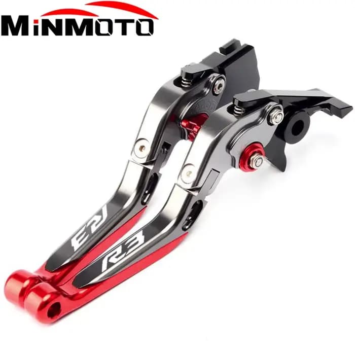 YZFR3 1 paire de leviers d'embrayage de freins réglables barre de poignée pour YZF R3 2015 2016 2017