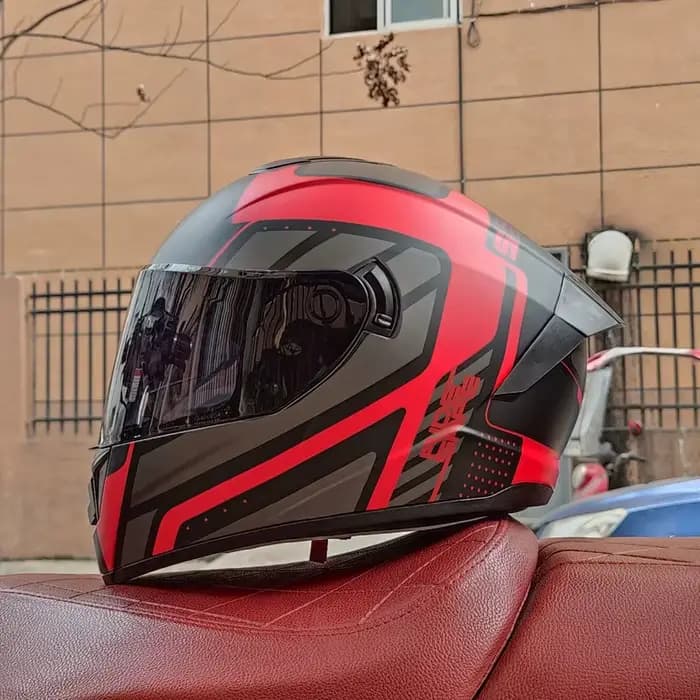 Casques de moto pour hommes et tenue de femme casques de Locomotive à Double lentille Cascos Para Ca