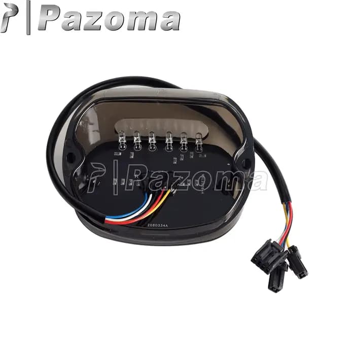 Feu arrière LED intégré pour Harley Touring Dyna Softail Sportster XL 1200 883 FXDX/T FLST FXST 1991