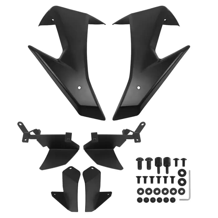 Kit d'ailes avant aérodynamiques Naked Downforce pour moto GSX-8S, compatible avec GSX8S 2025, GSX 8