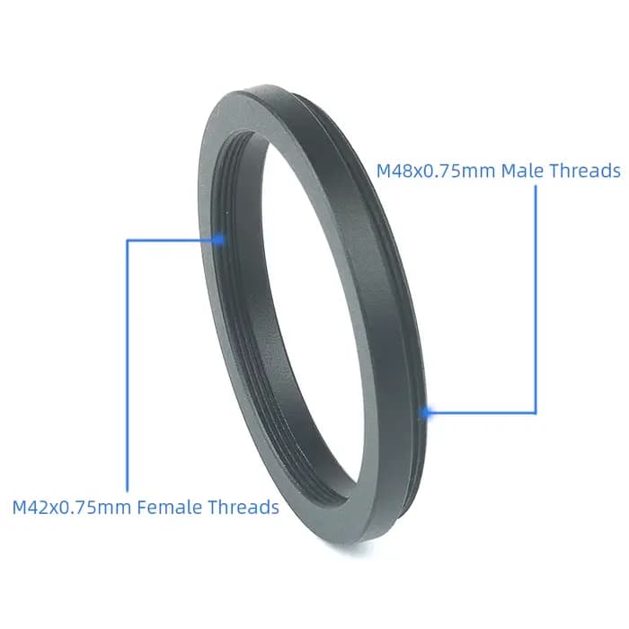 EYSDON – adaptateur d'anneau en T de Conversion M48 à M42, transforme mâle vers convertisseur de tél