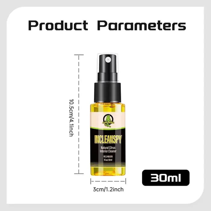 Nettoyant pour casque de moto, forte décontamination, pH neutre, nettoyant pour intérieur en agrumes