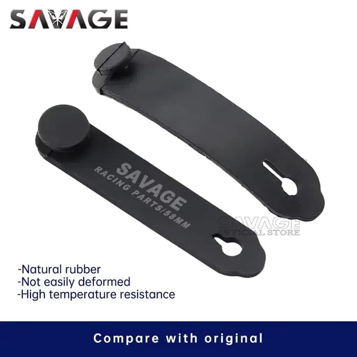 Sangle de Tension de fixation, Bandage en Silicone, accessoires universels de moto, tuyau d'huile/ac