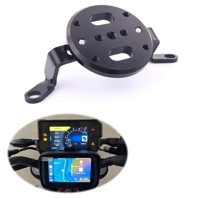Plaque de navigation GPS pour téléphone, support de barre de support rapide, Hurbike pour BMW S1000R