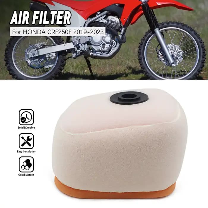 Nettoyant en mousse pour filtre à air de moto, pour Honda CRF250 F CRF250F 2019 2020 2021 2022 2023