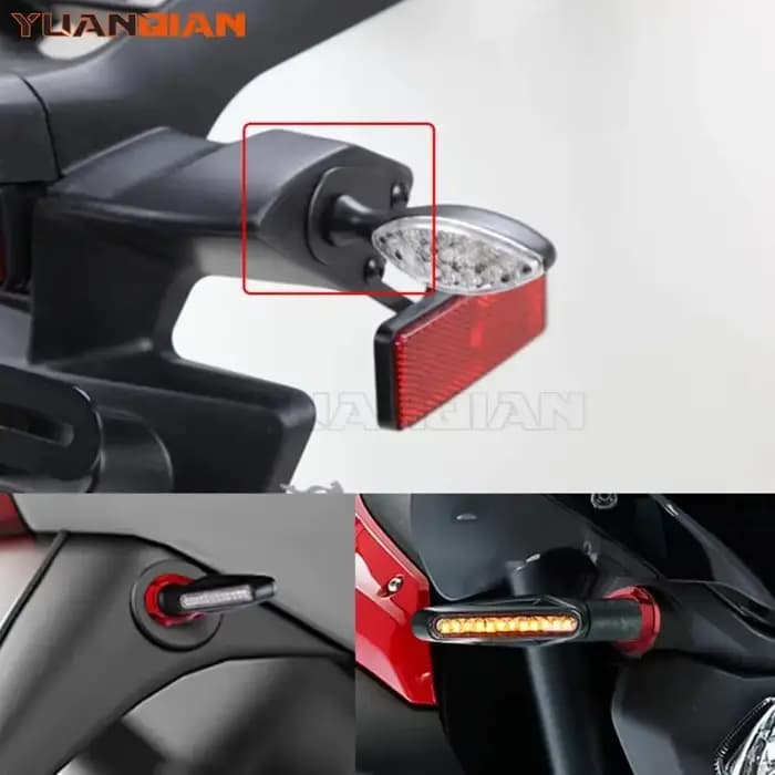 Entretoises d'adaptateur d'indicateur de clignotant, pour Yamaha MT-07 MT-09 Tracer XSR 700 900 FZ1