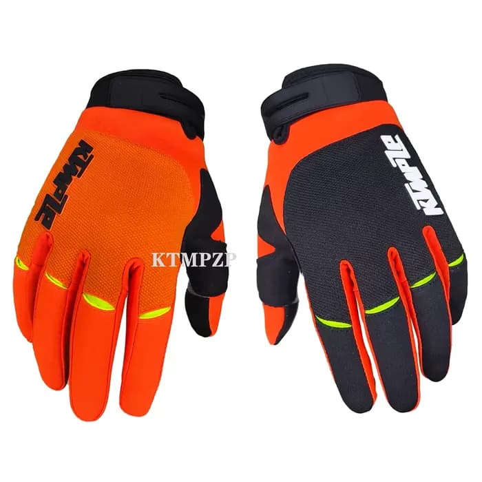 KTMPZP gants de Moto adulte Moto Enduro vtt gants de course tout-terrain VTT gant de vélo de route L