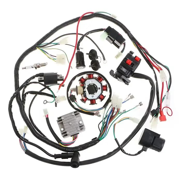Ensemble complet de bobine de harnais électrique pour moto ATV QUAD 125 150 200 250cc