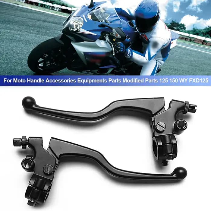 Paire de leviers de frein et d'embrayage de moto, levier d'embrayage pour moto, accessoires de poign