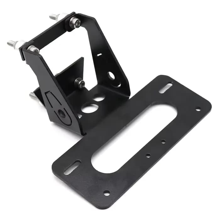 Cadre de plaque de planificateur arrière de moto, support de montage, éliminateur de garde-boue bien