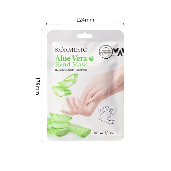 Masque pour les mains, gants hydratants pour peau sèche, parfumé à la lavande et à l'aloe vera, trai