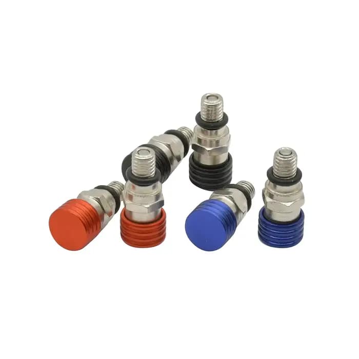 Vannes de purge d'air de fourche M4x0.7, pour KTM SX SXF EXC EXCF XC XCF XCW XCFW 150 200 250 300 35