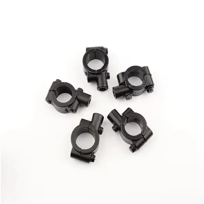 2 pièces 22mm guidon 10mm 8mm 6mm filetage moto miroir montage pince rétroviseur support adaptateur