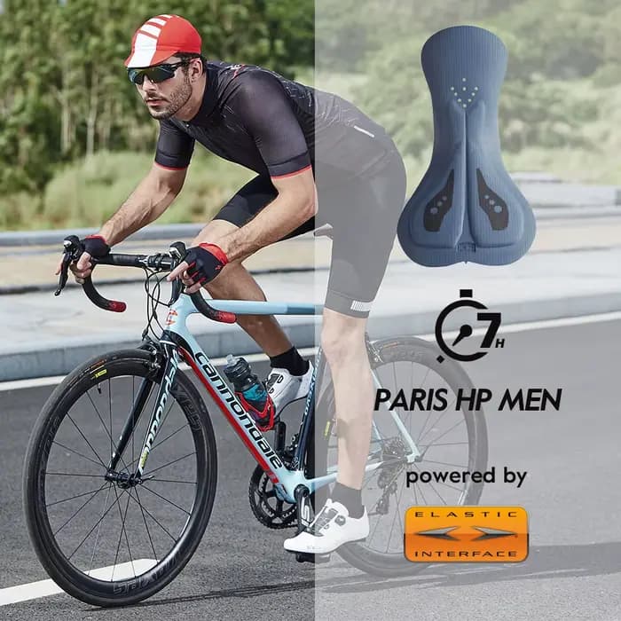 RION short de cyclisme hommes Ciclismo Masculina cuissard Interface élastique coussin longue Distanc