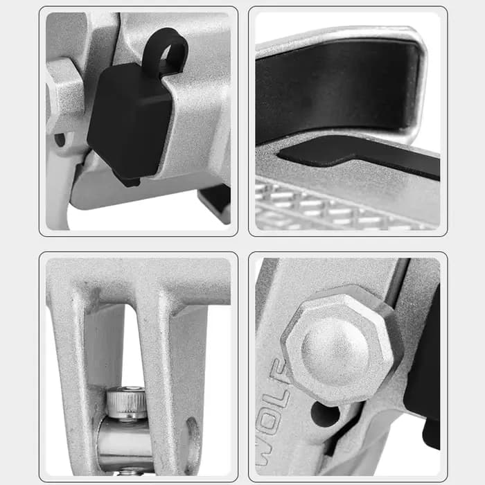Support de téléphone pour guidon modifié de Moto en alliage d'aluminium, rétroviseur universel, supp
