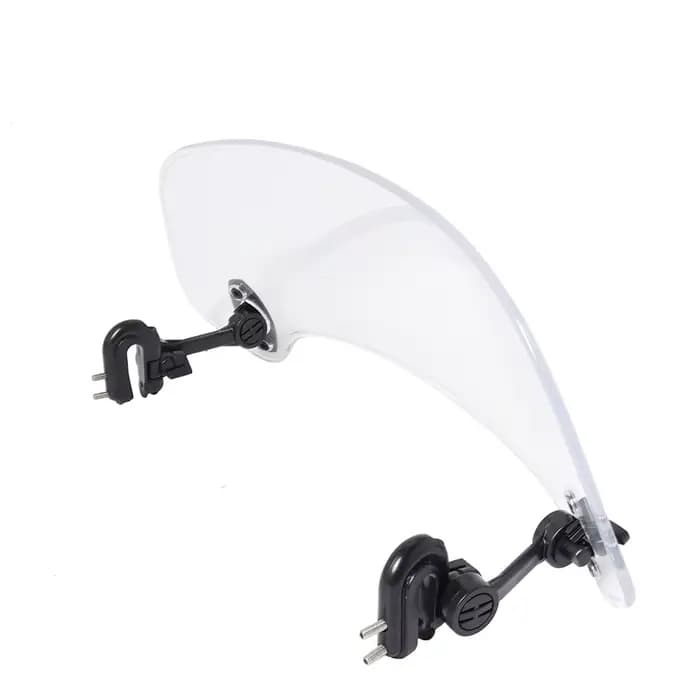 Extension de pare-brise pour tous les modèles de moto, déflecteur de pare-brise à pince réglable ada