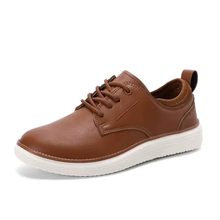 2025 bottes pour hommes mode chaussures de marche simples tendance mode bout large chaussures décont