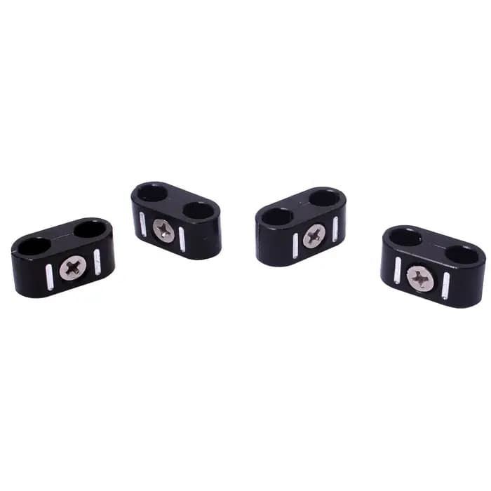 Pince de câble d'accélérateur de frein de moto universelle, 4 pièces, support de Clip, organisateur