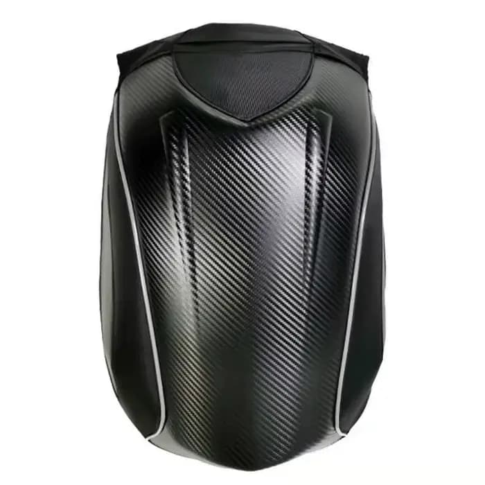 48L extensible étanche Moto coque rigide sacs à dos MX Motocross fibre de carbone sac à dos Moto cou