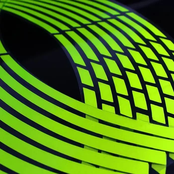 Autocollant universel pour moto, bandes réfléchissantes pour jante de roue, bande décorative, garnit