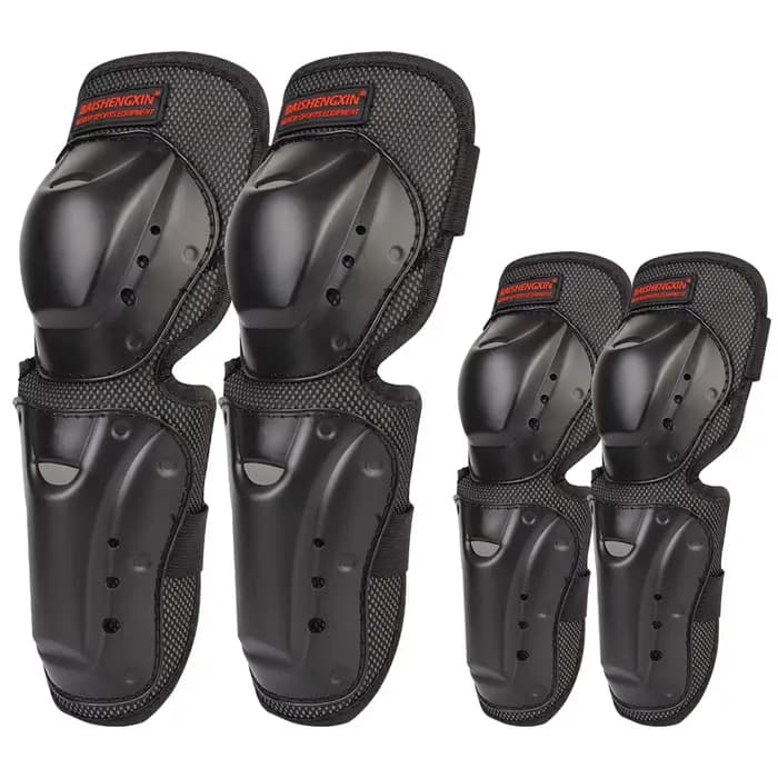 Gants de protection pour moto, protège-genoux et coudes, coussinets, équipement de motocross, protec