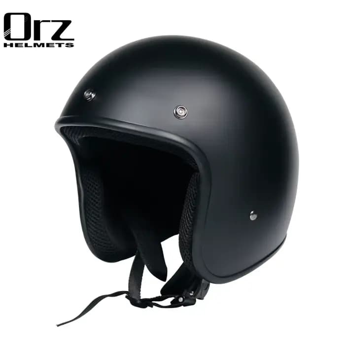 Casque de moto en cuir PU rétro 3/4, adapté aux préservatifs, motos de croisière, demi-casques, haut