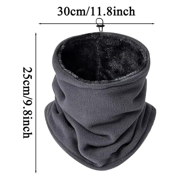 Cache-cou hiver moto chaud polaire cou extérieur plus chaud coupe-vent écharpe Camping randonnée Ski