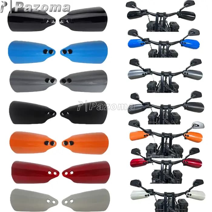 Bouclier de protection pour poignée de moto, pour Harley Softail Low Rider ST 117 FXLRST Deluxe FLDE