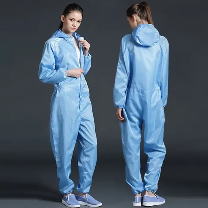 Combinaisons de protection unisexes, vêtements propres, capuche, vêtements de salle blanche, nourrit