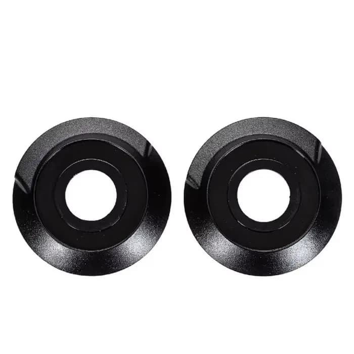 1 paire d'accessoires de casque LS2 OF562 authentiques, Base d'objectif LS2 AIRFLOW, couvercle d'obj