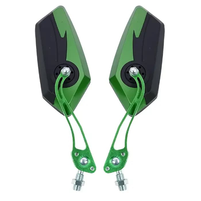 Accessoires de moto, rétroviseurs latéraux bicolores universels M8 M10, pour Scooter, vélo électriqu