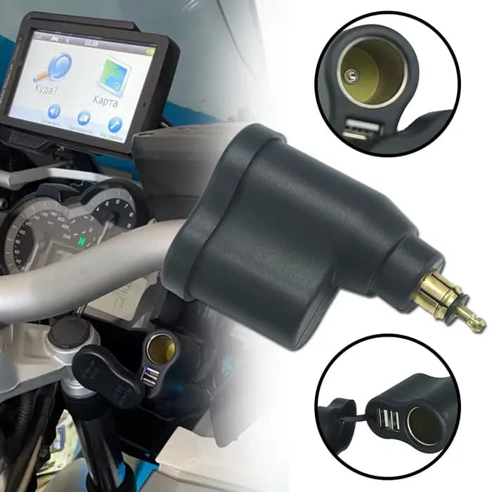 Adaptateur de chargeur double USB pour moto, accessoires pour BMW R1200RT F800GS F800ST K1200GT R125