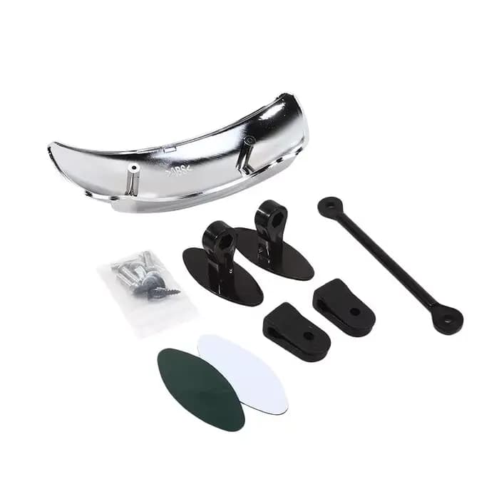 Rétroviseur de moto grand angle à 180 degrés, accessoire de sécurité pour éliminer les angles morts,