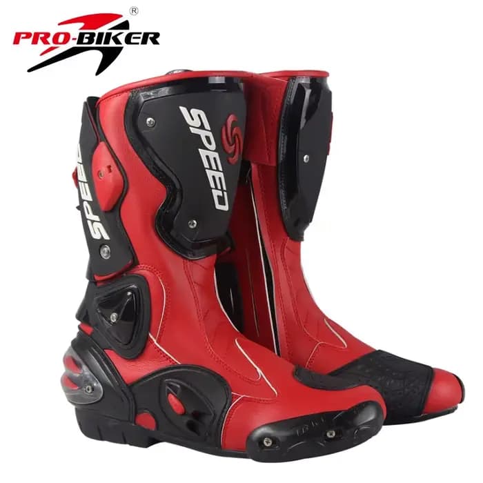 Bottes de Moto pour hommes, chaussures de course, de Motocross, de course, de cyclisme, de sport